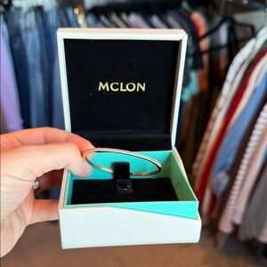 MCLON 18K Gold Diamond Tennis Bracelet – Certified